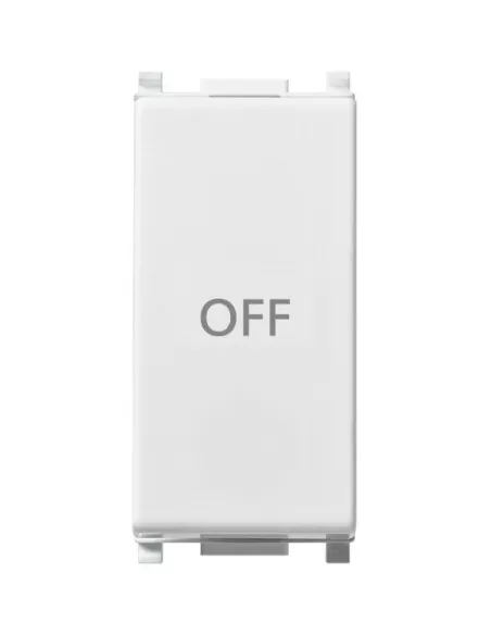 Vimar 14056.33 1P Sans Nc 10A Bouton-poussoir Symbole d'arrêt